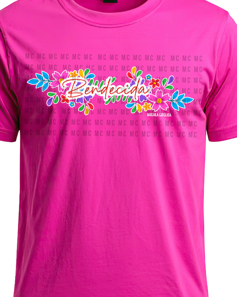 T-shirt: Bendecida