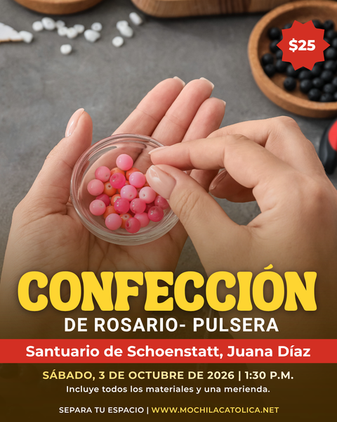 Taller: Confección de Rosario- Pulsera en Schoenstatt