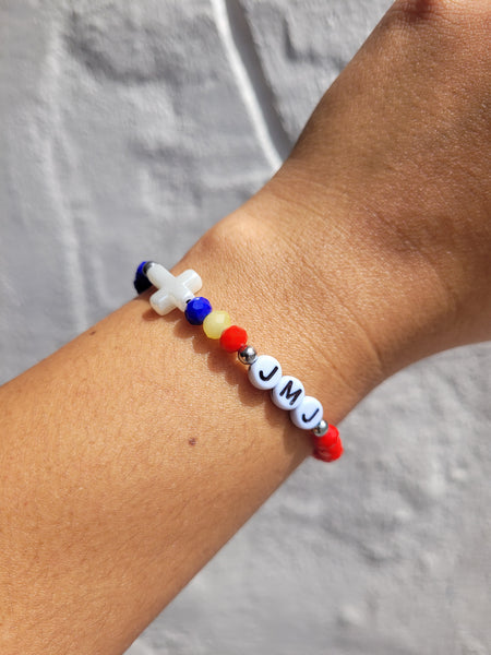Pulsera JMJ: Inspirada en el logo